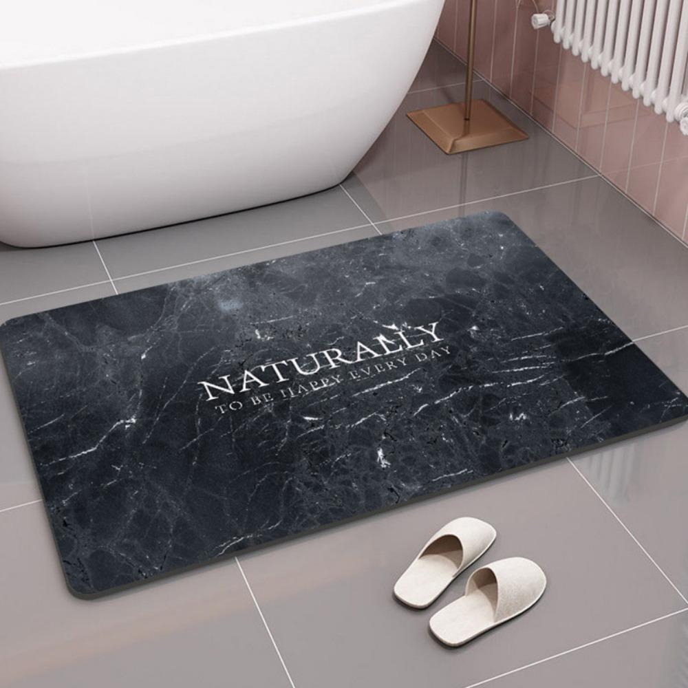 

Легкий роскошный водопоглощающий быстросохнущий мягкий напольный коврик из диатомовой грязи нескользящий коврик для спальни 40x60cm