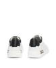 Signature Detail Leather Cupsole Sneakers for Size White [BOSS] Men, 45,