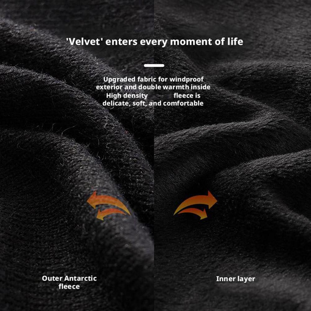 Sport Headband Ear Warmer Men Winter Cycling Workout Running Warm Double Bicycle Layer Yoga Hea I6N2