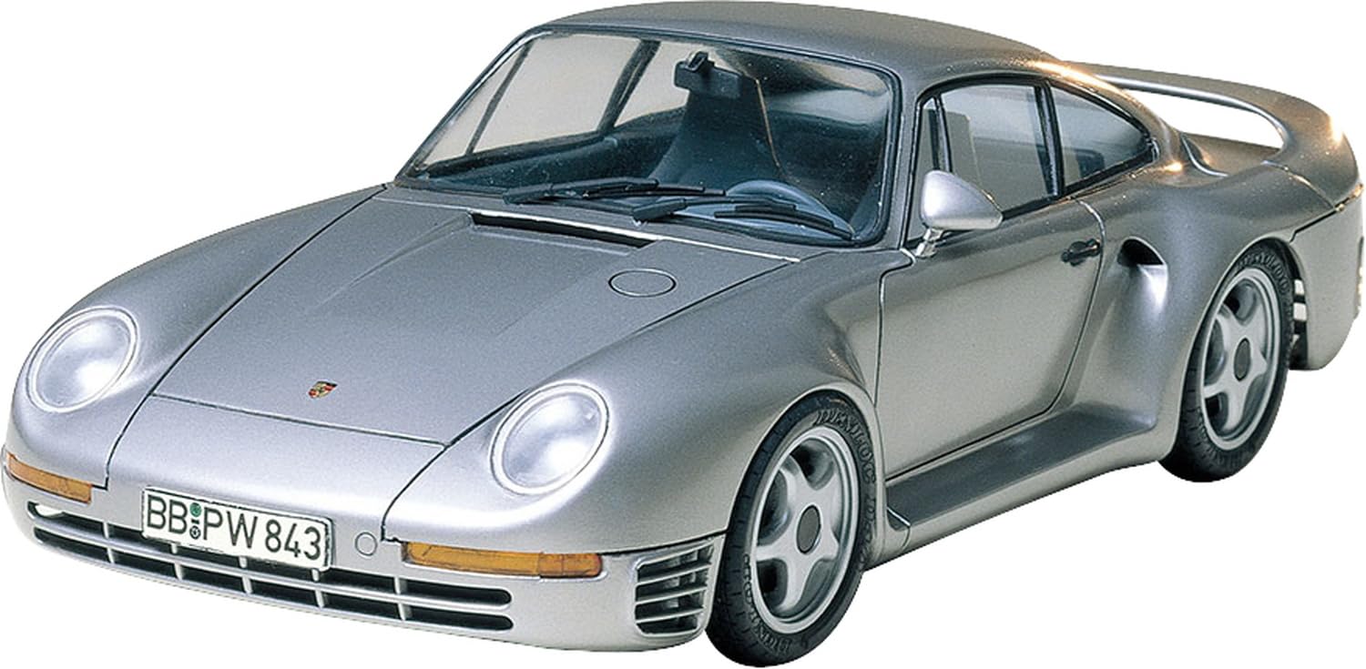 Серия Спортивные Автомобили Tamiya 65 Porsche 959 Пластиковая Модель 24065 1/24 № серебряный