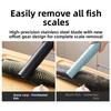 Waterproof Electric Fish Scaler Cordless Design Electric Power Fish Cleaning Tools Rechargeable Battery Stainless Steel
