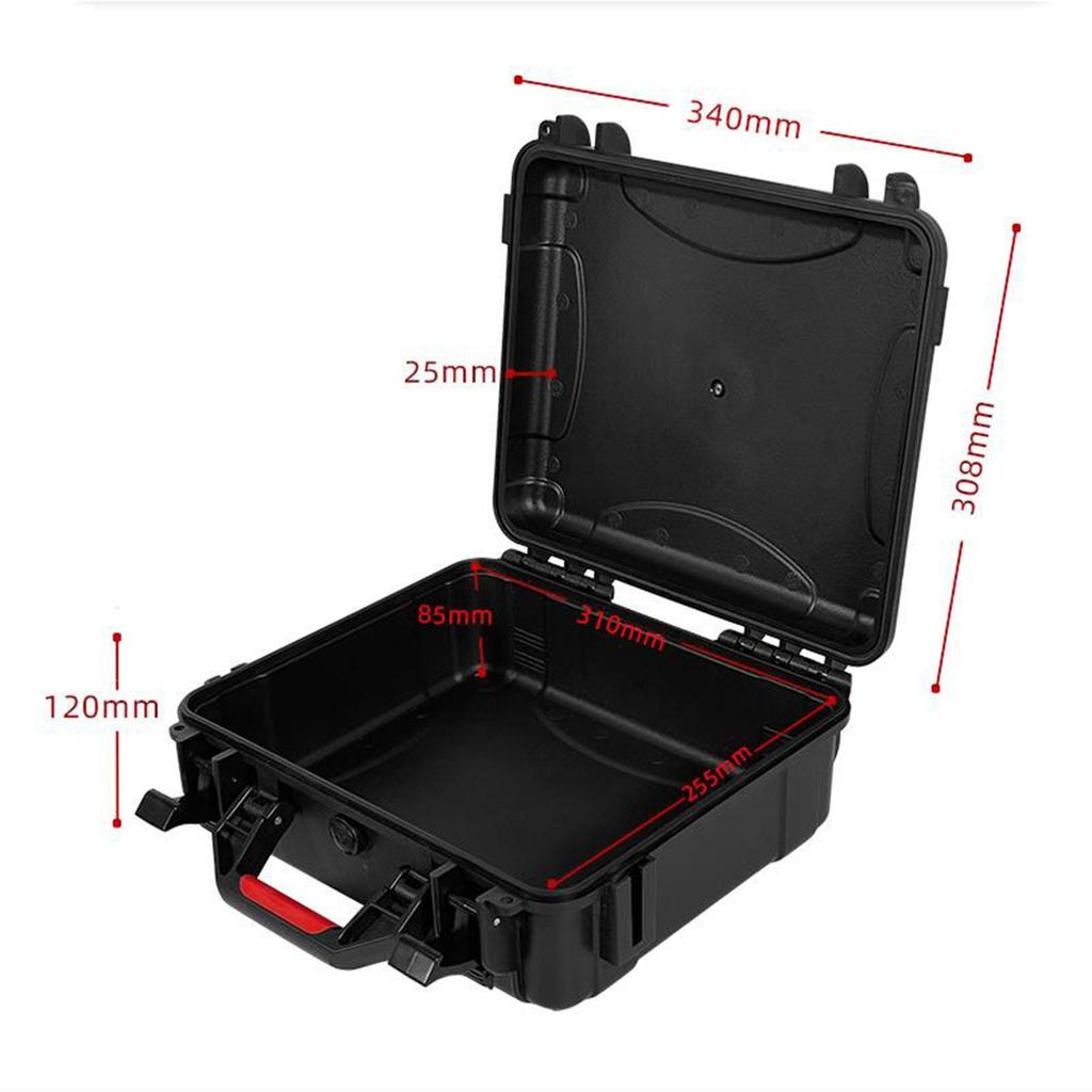 Compact Drone Carrying Case with Handle - Waterproof Storage Bag
