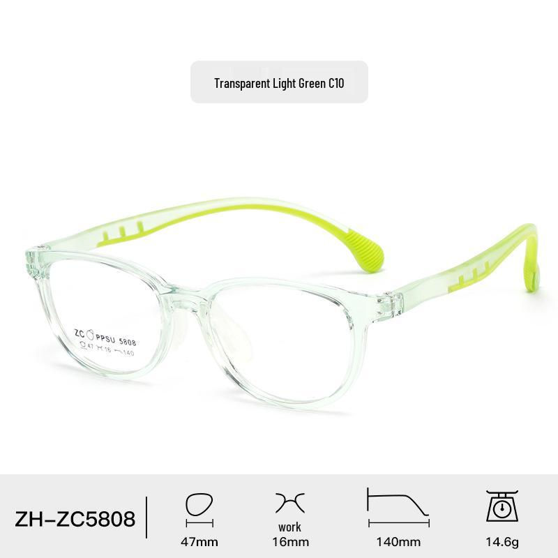 Comfortable PPSU Glasses with Silicone Nose Pads for Teens – Unisex and Prescription Ready