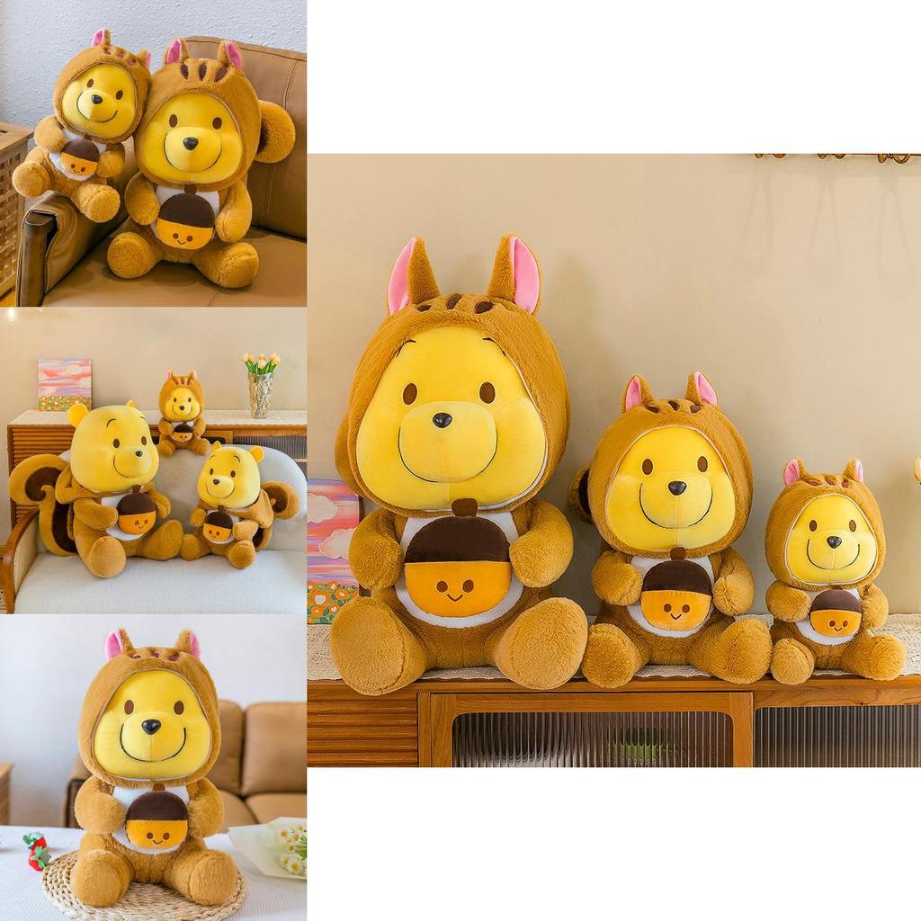 Pooh Winnie The Plush Doll Animal Cartoon Plush Toy Childrens Holiday Gift