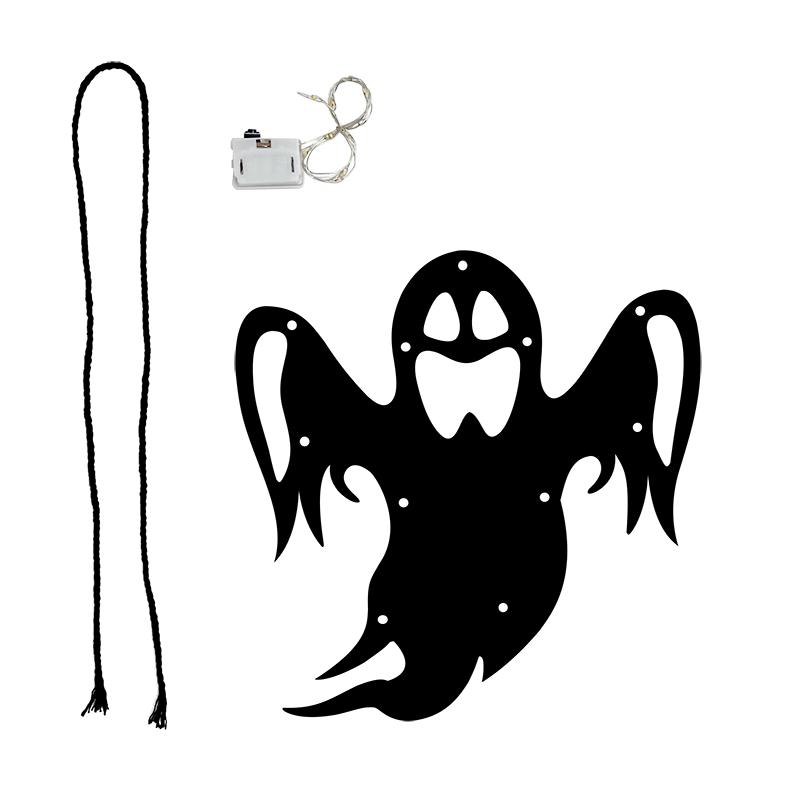 Halloween Decorative Lights, Ghost, Black Cat Atmosphere Lamp, for Living Rooms, Parties, Holidays, Home Decoration