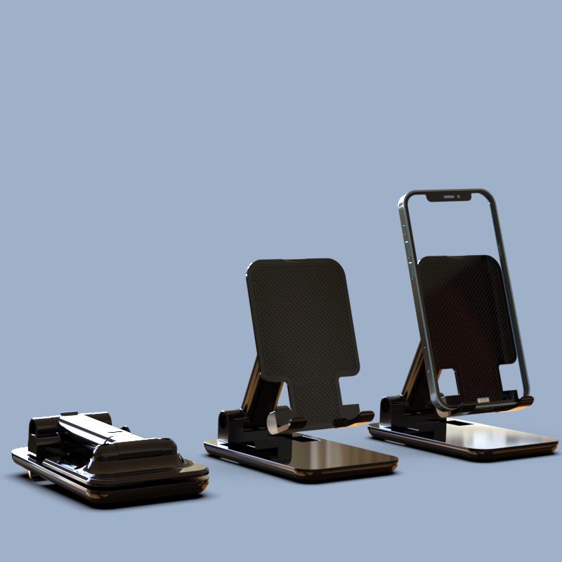 

Adjustable Rotating Phone & Tablet Holder for Live Streaming and Photography – Telescopic, Foldable Metal Stand Standard