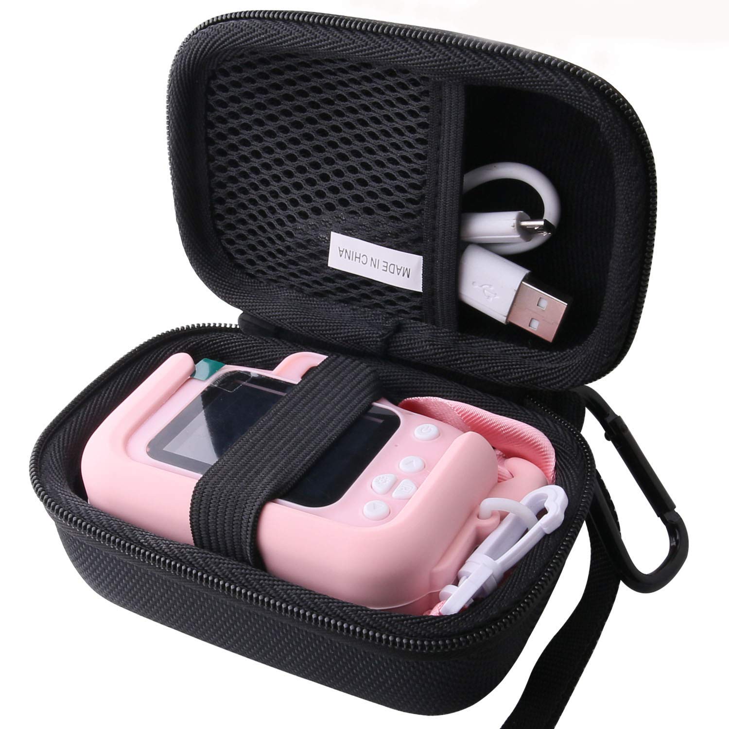 

for TONDOZEN Digital Camera Toy Camera Dedicated Protection Carrying Case Storage Case JP Children s -waiyu чорний