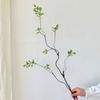 3 Pcs Faux Fall Leaves Stems Artificial Ficus Branches Fall Ficus Foliage