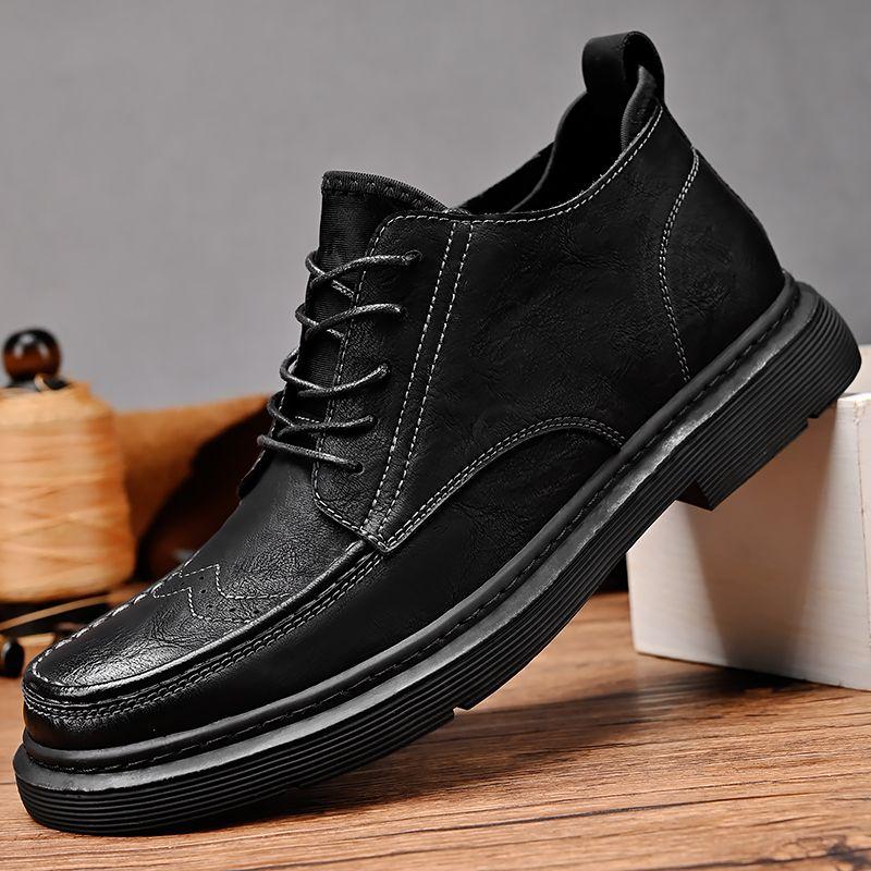 

Мужские кожаные высокие ботинки martin 46