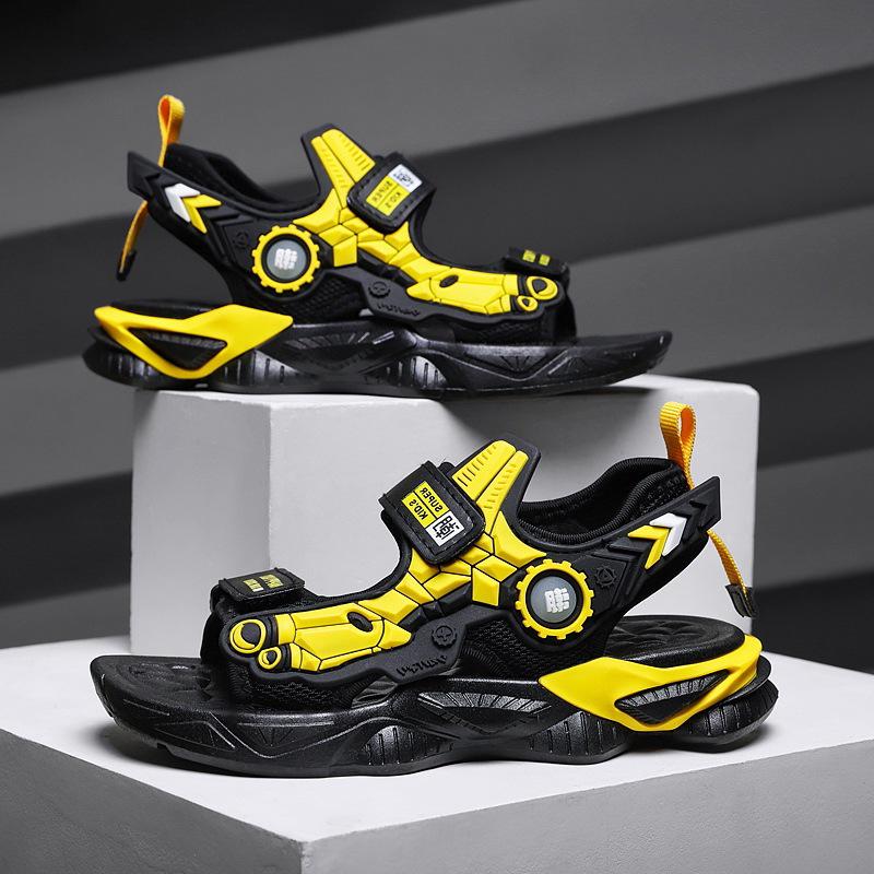 2025 Summer Boys' Non-slip Soft Sole Sandals, Children's Beach and Sports Slippers