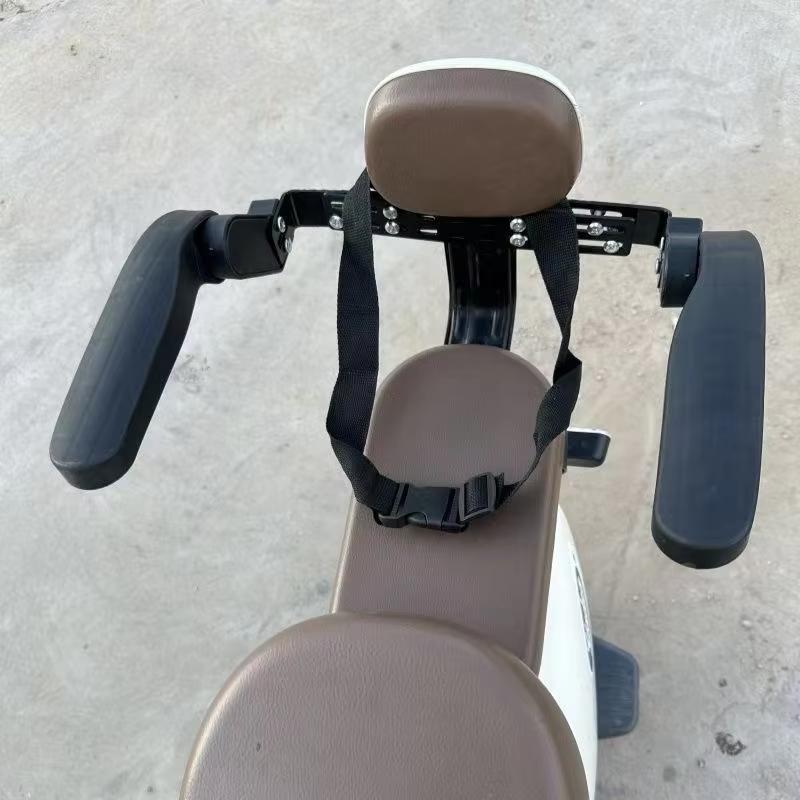 Motorcycle Kids Safety Armrest 1 Set Universal Rear Seat Foldable Design Comfortable Child Riding Experience