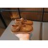 Fashion Little Girls Solid Color British Style Soft Sole Non Slip Leather Shoes