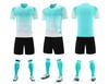 New Football Suit Sports Boys Training Suit Children'S Women'S Quick-Drying Short-Sleeved Jersey Summer Digital Printing