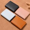 Multi Pouch Mini Wallet Korean Style Snap Button Coin Purse Simple Solid Color Card Bag  Women