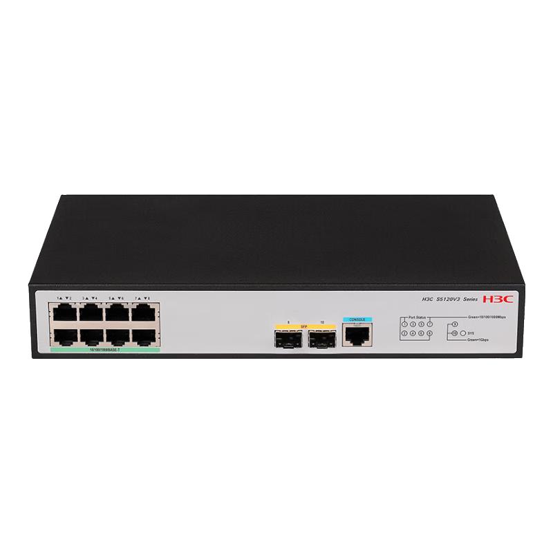 

H3C S5120V3-10P-LI Layer 2 Managed Switch