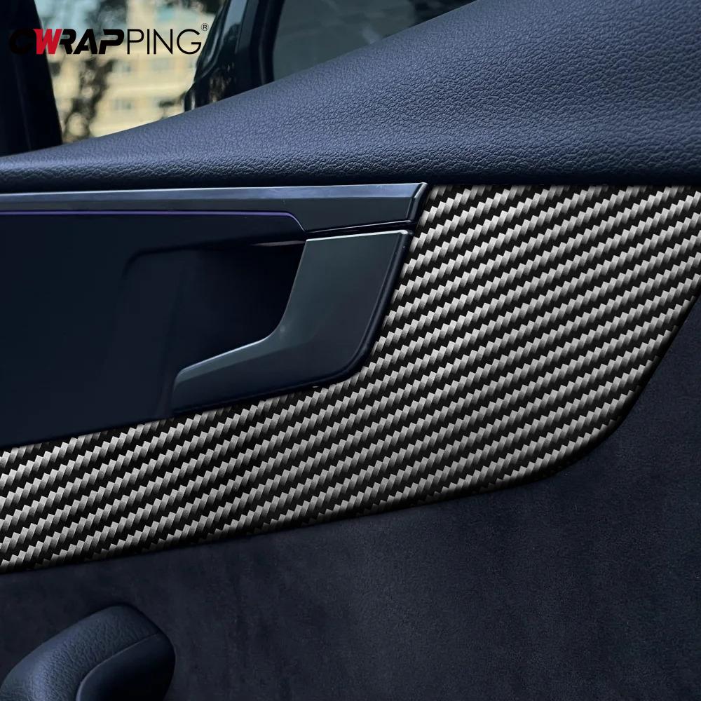 2D Glossy Carbon Fiber Car Stickers Vinyl Wrap Film Laptop Car Motorcycle Wrapping Covering Film Decorative for Car Accessories