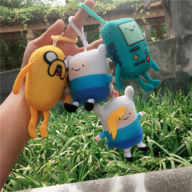 

Cartoon Adventure Team Yellow Dog Plush Charm for Bag or Computer Approx. 10 cm