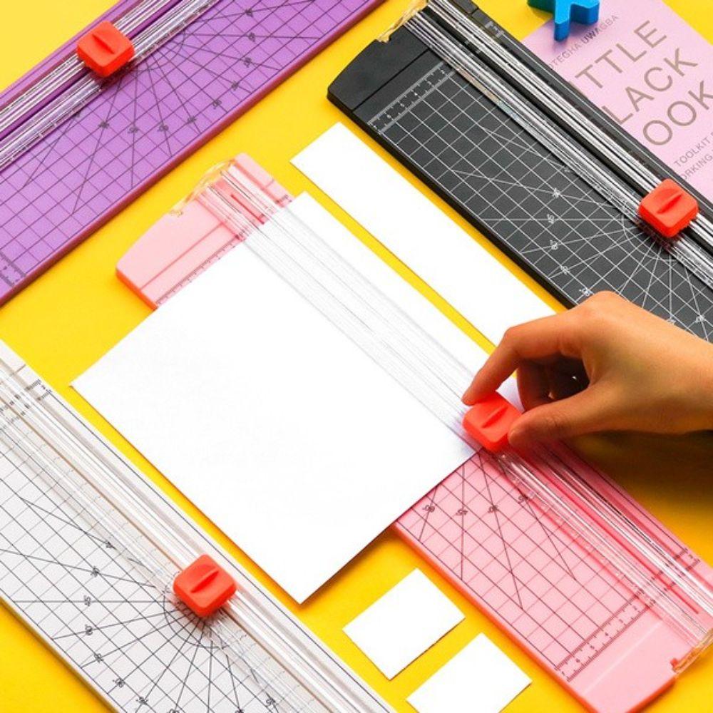 Convenient A4 Photo Card Cutting Mat Machine With Ruler Paper Trimmer Office Supplies Paper Cutter