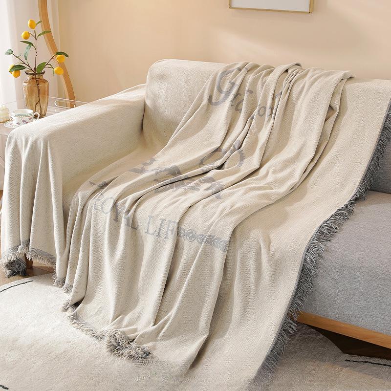 Husa universală pentru prosop de canapea Pânză Four Seasons Universal Modern Minimalist Sufragerie acoperită complet pentru canapea