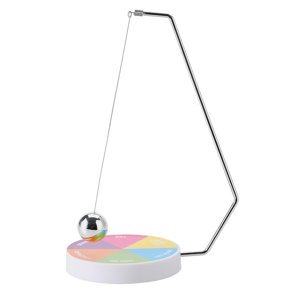 Magnetic Decision Maker Ball Swing Pendulum Office Desk Decoration Toy Gift