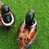 Art Glass Duck Miniature Animals Collection Glass Duck Figurines Tabletop Ornament for Home Office Decorations Gift
