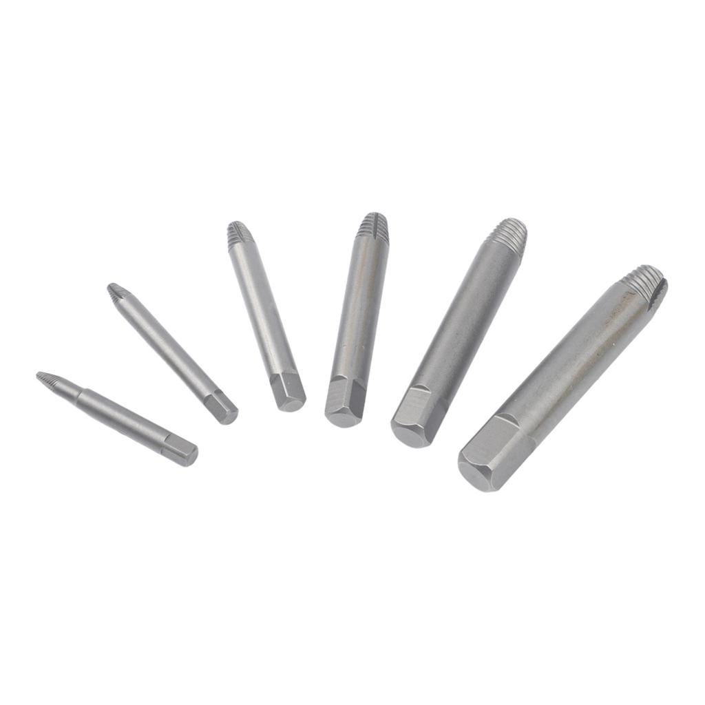 DIY Repair Mechanic Workshop Screw Extractor Set Fine Thread Teeth Extractor Bolt Removal Tool HSS High-speed Steel
