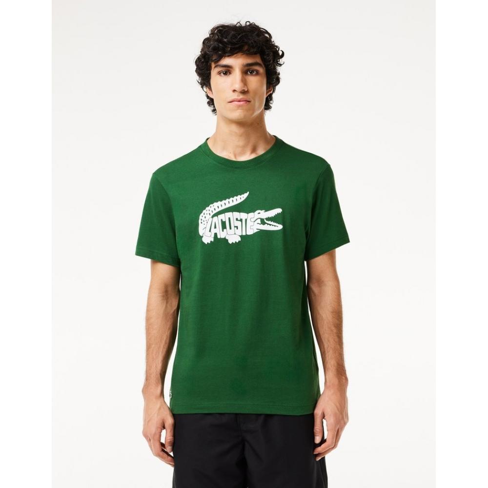 

Lacoste Мужская футболка с коротким рукавом с надписью Big Croc TH8937 54 г 291 004