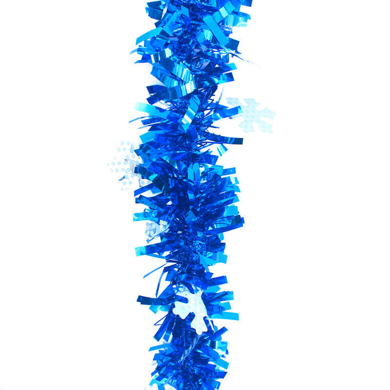 Christmas Tinsel Birthday Scene Layout Party Supplies Snowflake Garlands 2PC Wedding Decor
