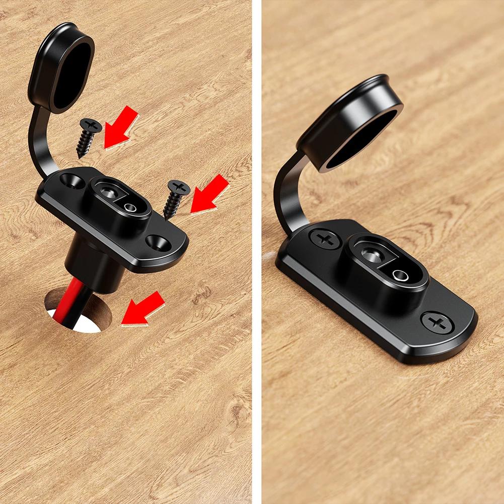 2PC 12AWG 30CM SAE Power Socket SAE Waterproof Quick Connect Panel Mount Universal Flush-Mountable Connector for Moto Battery