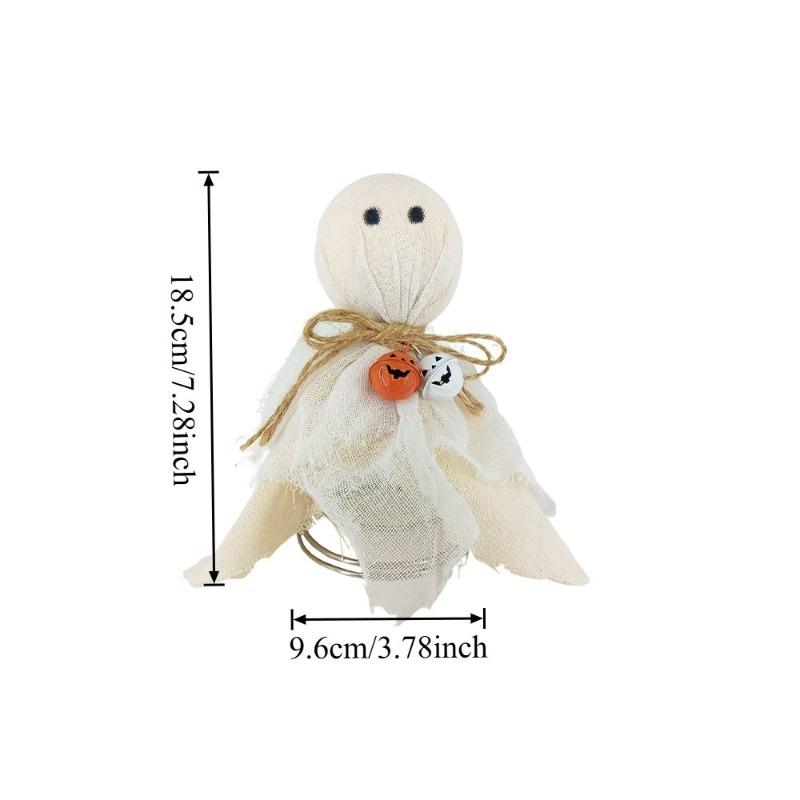

Halloween gauze ghost tree top decoration, spring gauze ghost ornament, holiday decoration gauze ghost ornament