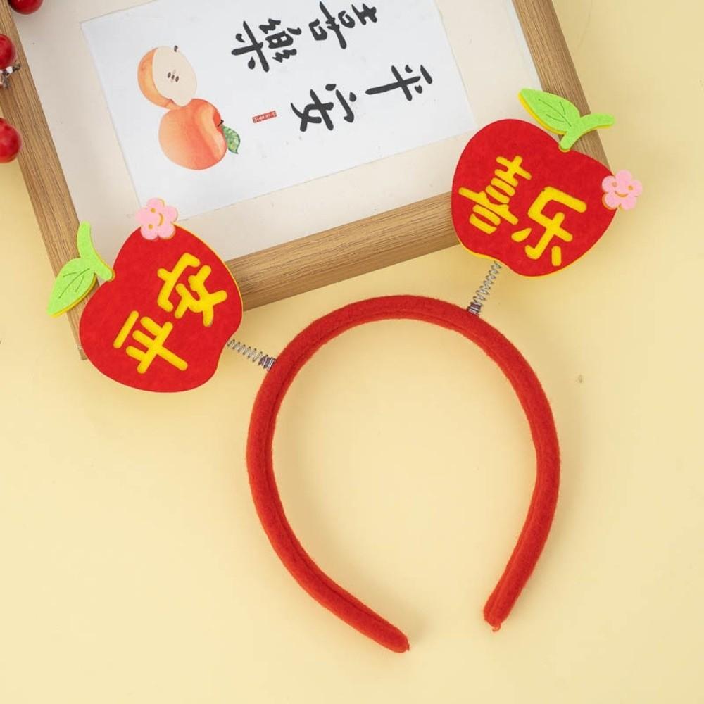 Blessings Blessings Words Headwear New Year Decorative Headdress Hair Hoop Children/Adult