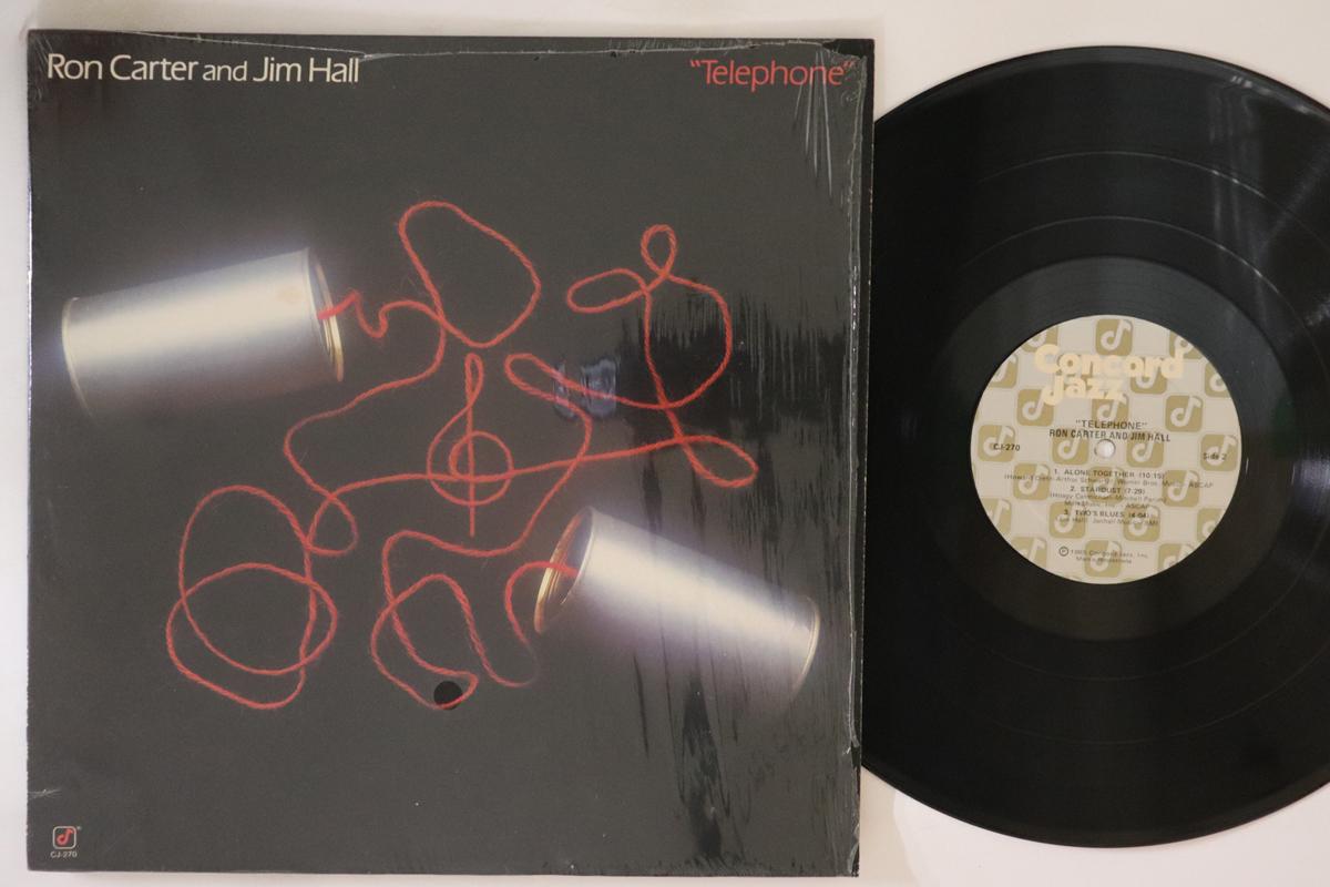 

LP Пластинка RON CARTER & JIM HALL - Telephone CJ270 CONCORD JAZZ 1985 US Джаз Б/У