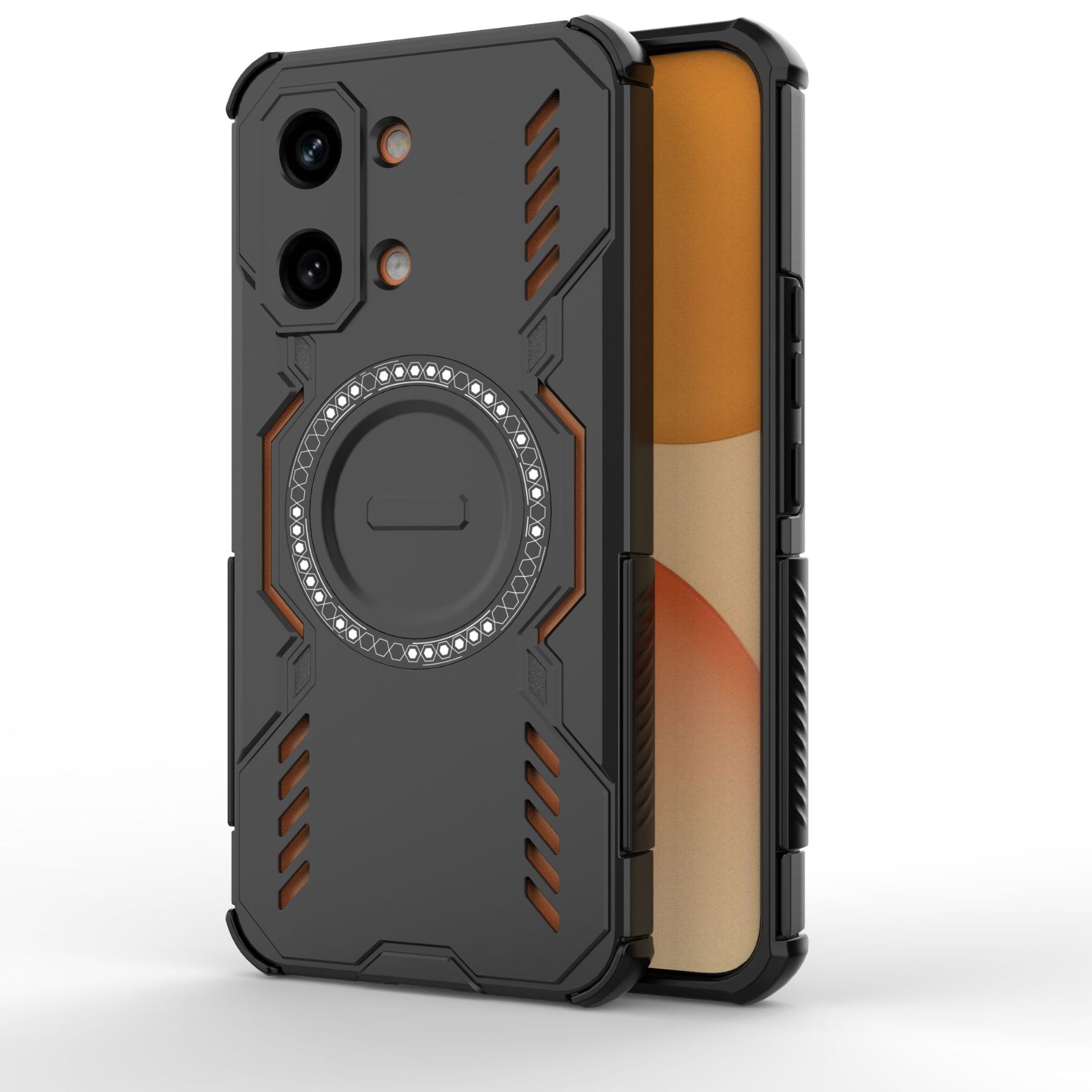 

For For Xiaomi Redmi Turbo 5 Max/Poco X8 Pro Max Magnetic Case,Heat Dissipation Shockproof Phone Cover for Xiaomi Redmi Turbo 5 Max/Poco X8 Pro Max чёрный