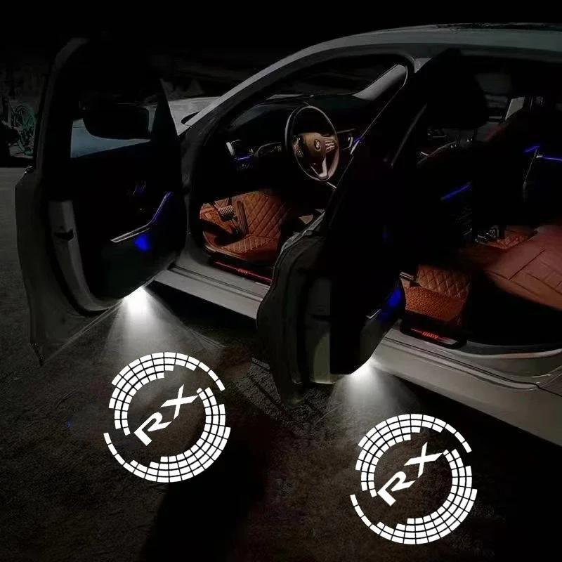 2PCS LED Ghost Projector Car Door Welcome Atmosphere Shadow Light For Lexus RX RX270 RX300 RX330 RX450 2007- Accessorry