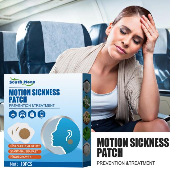 10 Teile/schachtel Seekrankheit Pflaster Multifunktionale Sicher Vlies Stoff Reisekrankheit Prävention Behandlung Patch
