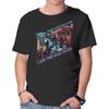 Unisex Crew Neck T-Shirt Bad Aura Graphic Short Sleeve Casual Tee