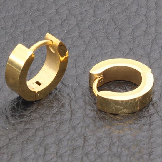 Cercei rotunji Safe Unsex Unisex Clip rotund pentru ureche din oțel inoxidabil