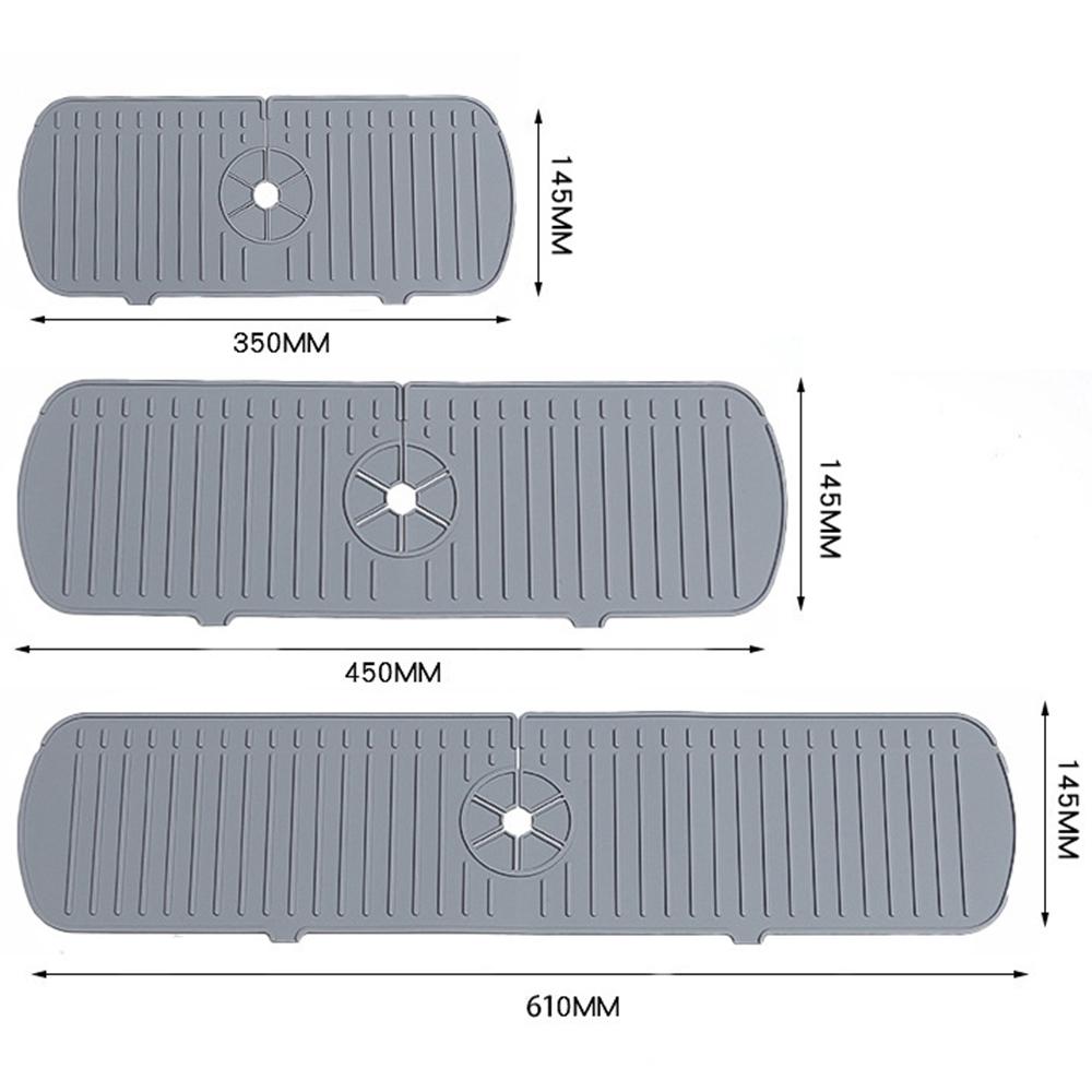 Kitchen Sink Splash Silicone Guard for Kitchen & Bathroom Countertop Protect