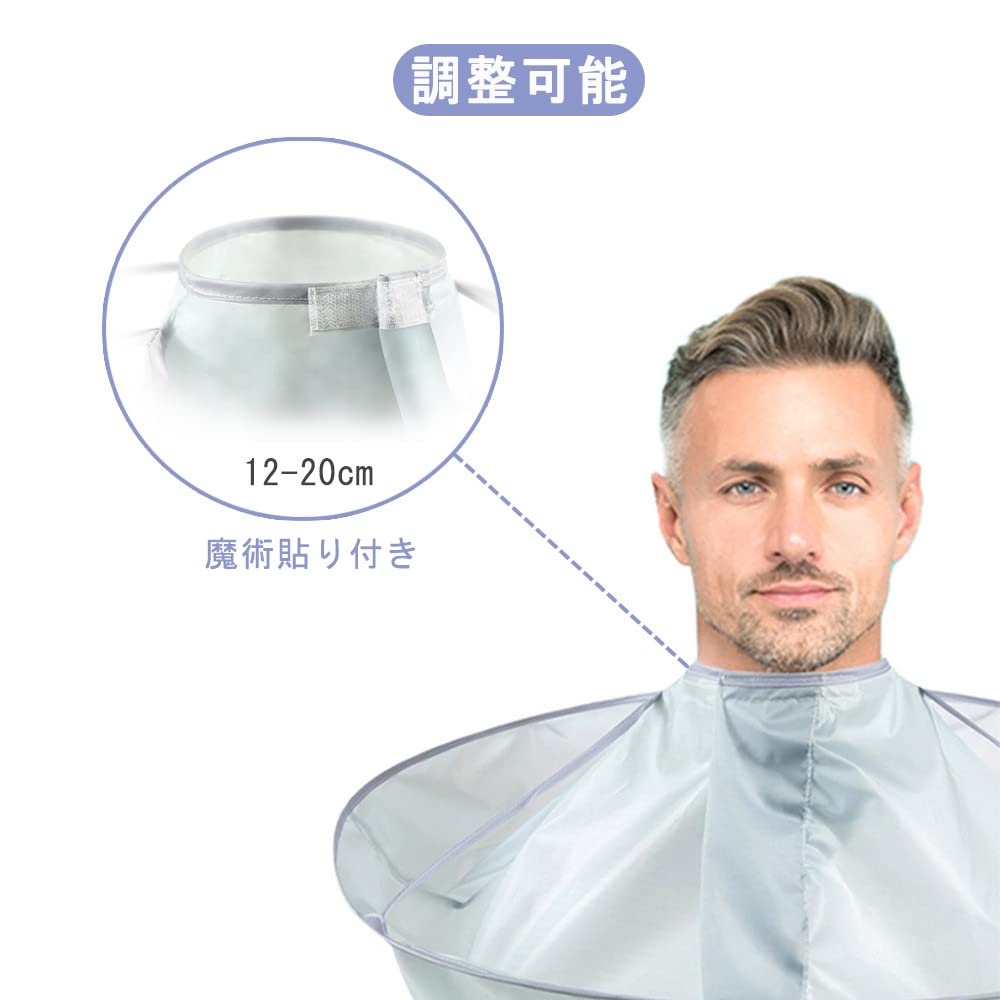 DFsucces Haircutting Haircut Haircutting Save Money on Easy to Use at Easy to Hair Hair Hairdressing Tool for Adults and Silver Cloth, Cape, Cloak,
