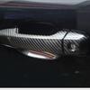 For Toyota Land Cruiser Prado 150 J150 LC150 LC200 2010 -   Carbon Fiber Door Handle Cover Trim Car Styling