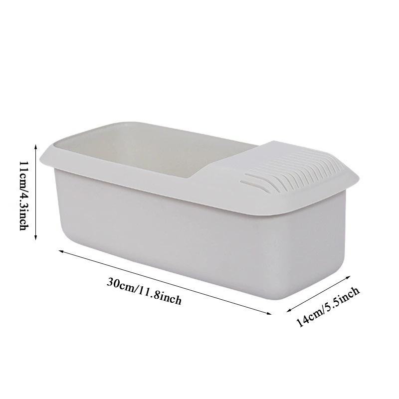 Noodles Pasta Cooker With Strainer Microwave Eco-Friendly Plastic Spaghetti Vegetable Steamer Dishwasher Kitchen Accessories New