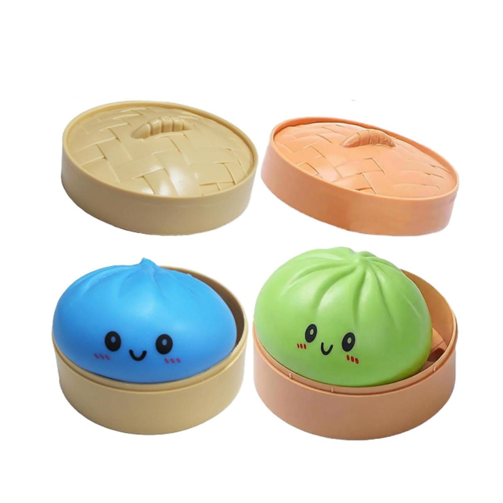 

Realistic Giant Steamed Bun, A Toy With A Steamer, A Slow- Dough Ball Designed For Stress Relief.