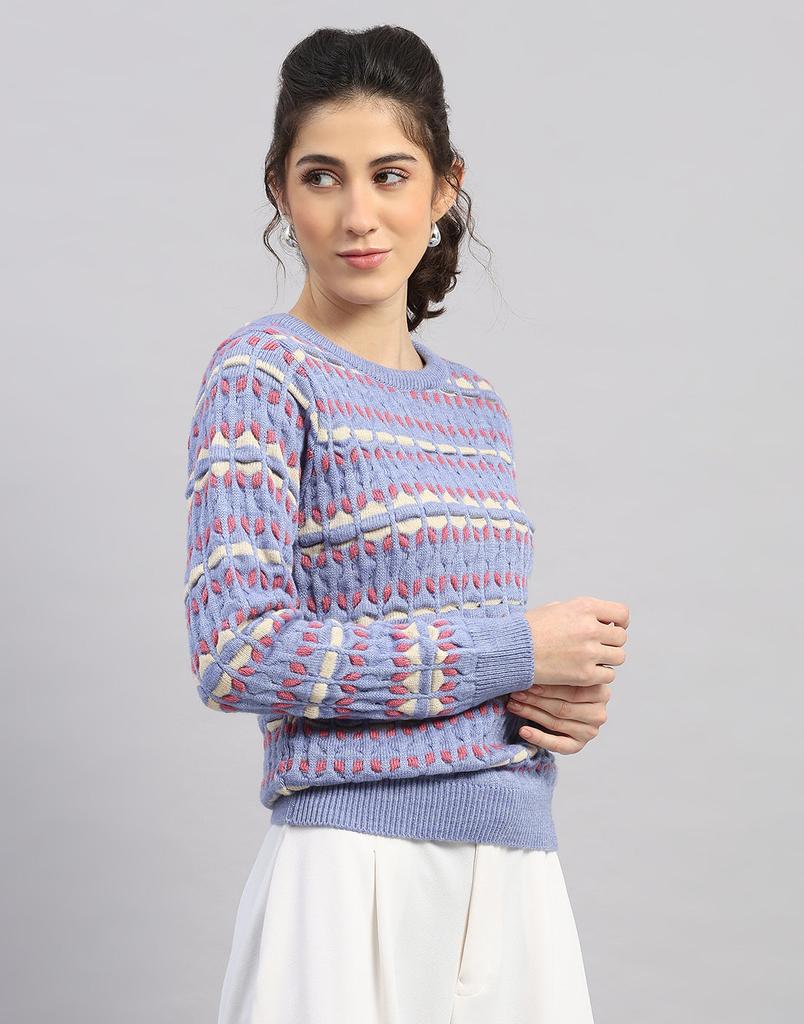 Monte Carlo Womens Regular Fit Self Designed Top