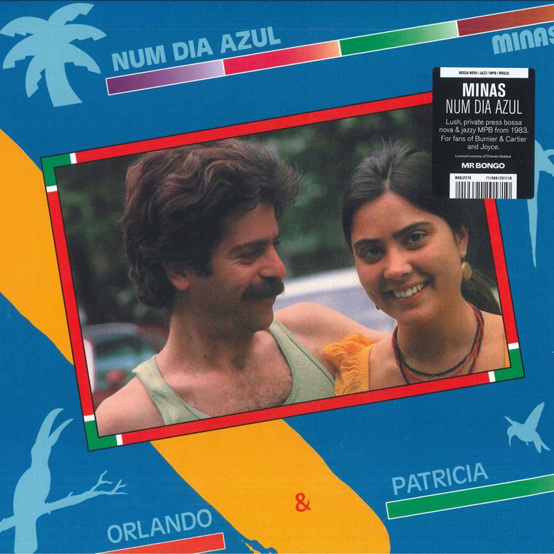 LP Record MINAS - Num Dia Azul MRBLP279 Mr Bongo 2023 UK Latin