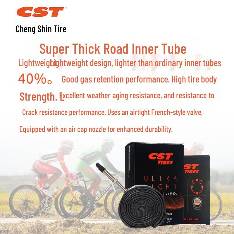 CST Ultralight Road Bike Inner Tube