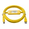 USB-SC09-FX Programming Cable For Mitsubishi MELSEC FX Series PLC USB To RS422 Adapter Data Download Line