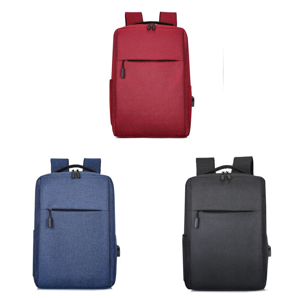 Minimalist Oxford Business Backpack With Waterresistant Material For Commuters And Students