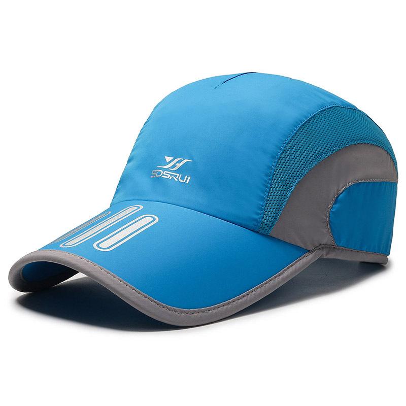 Baseball Cap with Quick-Drying Soft Top and Breathable Strapback for Outdoor Activities