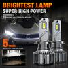 2 adet 150000LM H7 LED Far H4 LED Ampuller H1 H8 H11 9005 HB3 9006 HB4 9012 HIR2 3570 CSP LED Bakır Boru Araba Far Otomatik Sis Lambası 6000 K 12 V