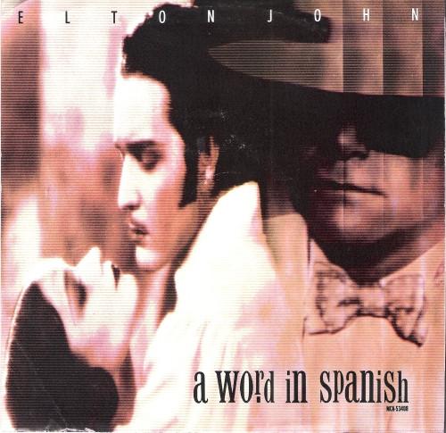 

7inch Record ELTON JOHN - A Word In Spanish MCA53408 MCA Records 1968 US Rock Used